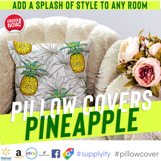 Pineapple Deco Chochili Pillow Covers Bring Tropical Charm and Comfort