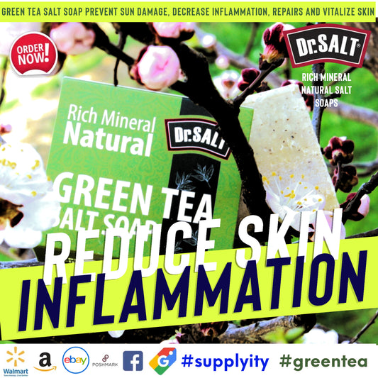 Green Tea Salt Soap: Protect and Vitalize Skin with Natural Care