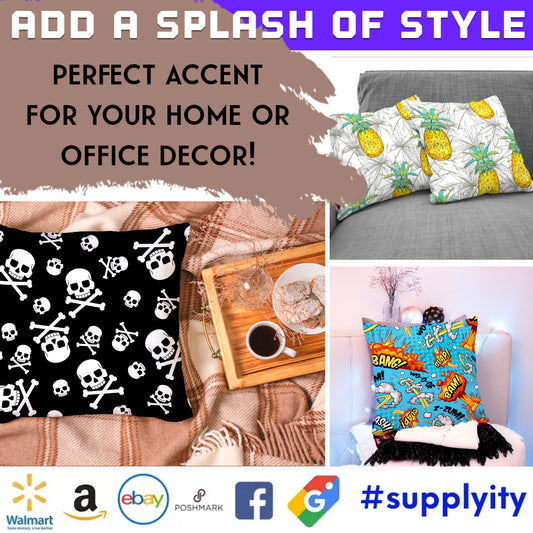 Splash Fun Pack Chochili Pillow Covers Add Colorful Energy to Bedrooms