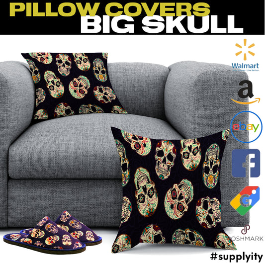 Big Skull Pack Chochili Pillow Covers Bring Daring Vibes to Bedrooms