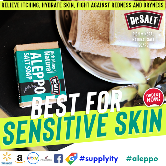 Aleppo Sensitive Soap: Soothe Skin Naturally for a Calm Glow