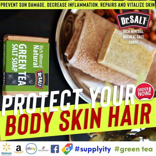 Green Tea Body Soap: Vitalize Skin and Hair with Natural Care