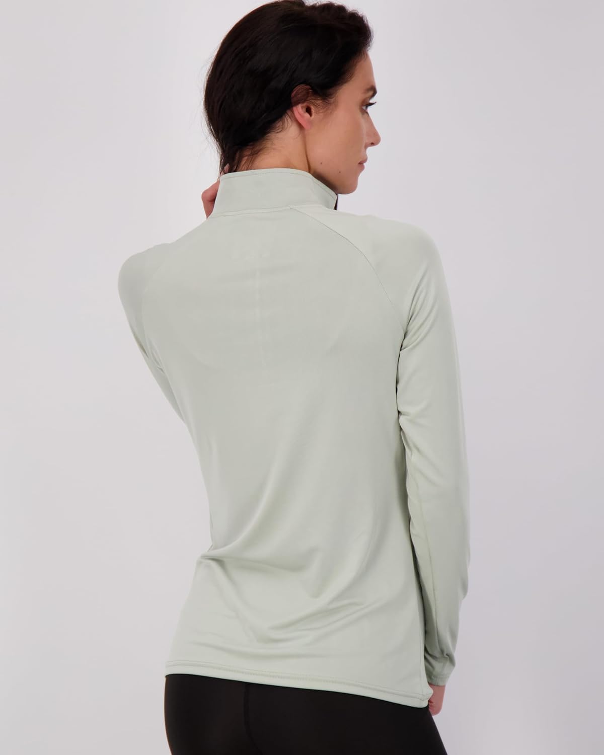 Real Essentials 3 Pack: Womens Dry-Fit Long Sleeve Quarter Zip & Full Zip Up Hoodie Workout Jacket (Available in Plus)