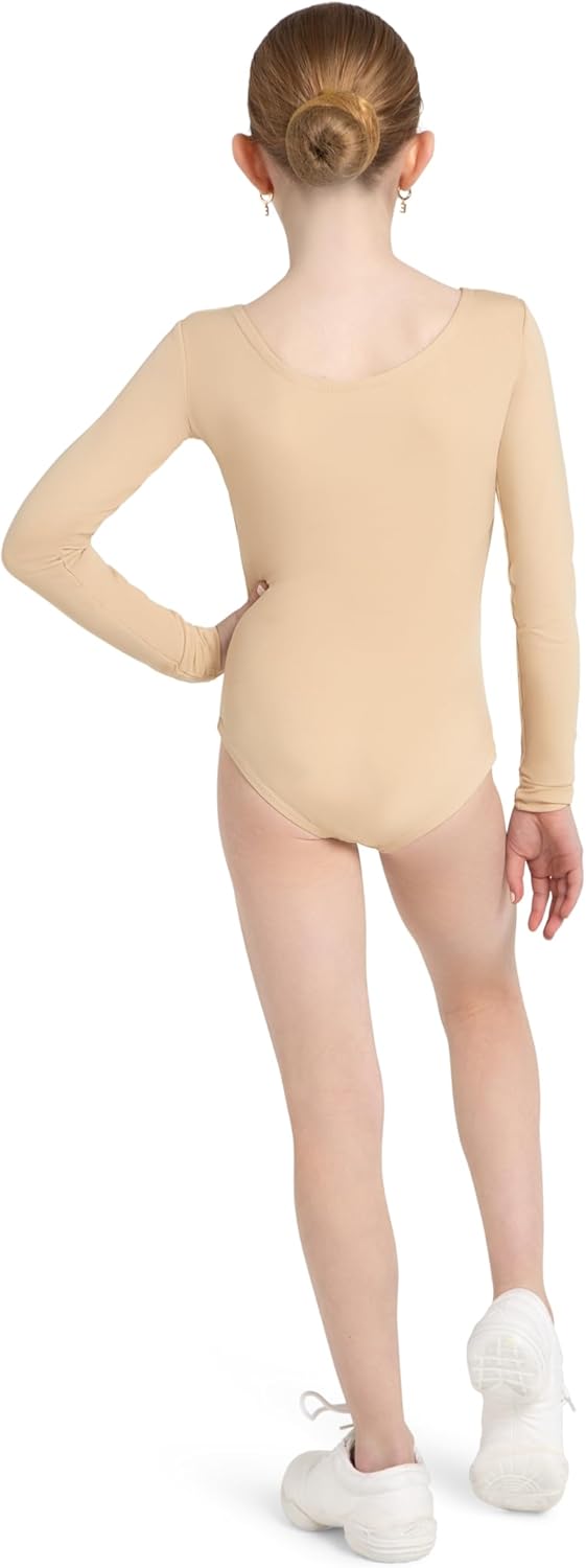 Capezio Girls' Team Basics Long Sleeve Leotard