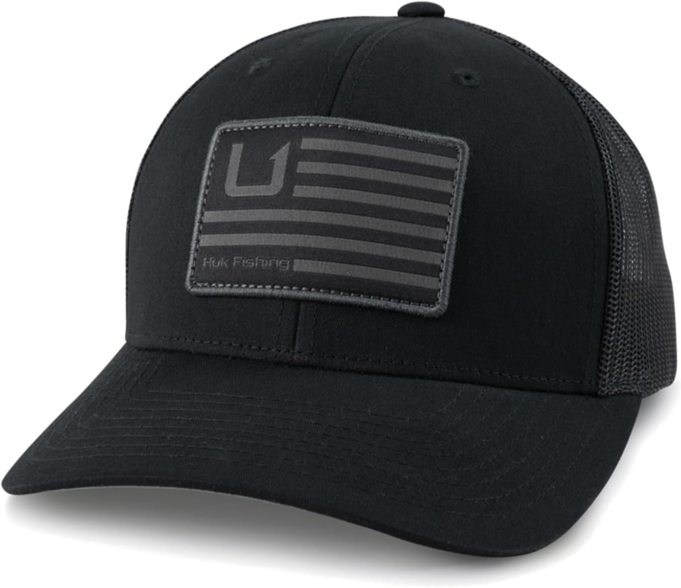 HUK Men's Trucker, Anti-Glare Snapback Fishing Hat