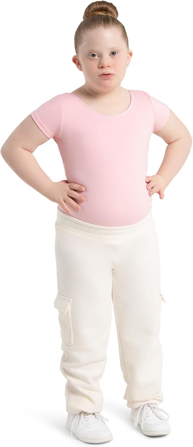 Capezio girls Short Sleeve Leotard - Girls