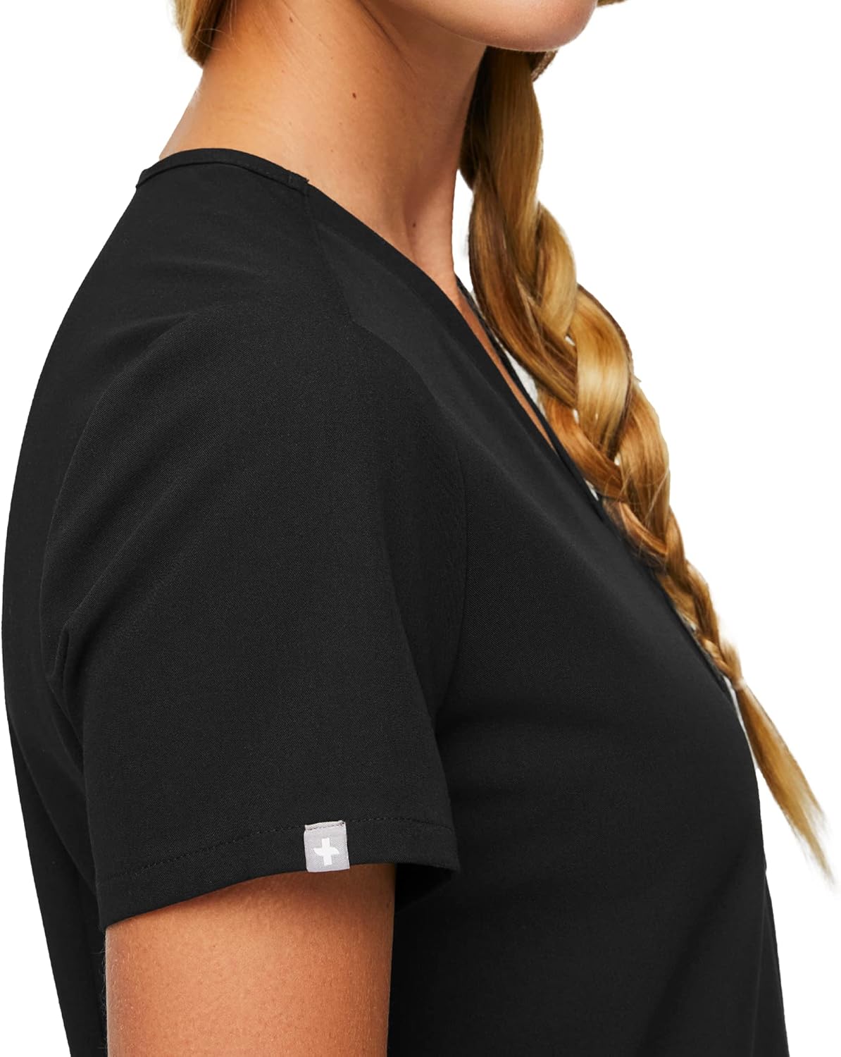 FIGS Catarina Scrub Tops for Women — Classic Fit, 1 Pocket, Four-Way Stretch, Anti-Wrinkle
