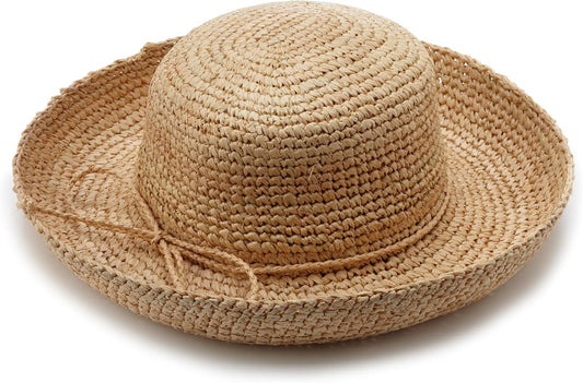 San Diego Hat Company Women's Crochet Raffia Hat