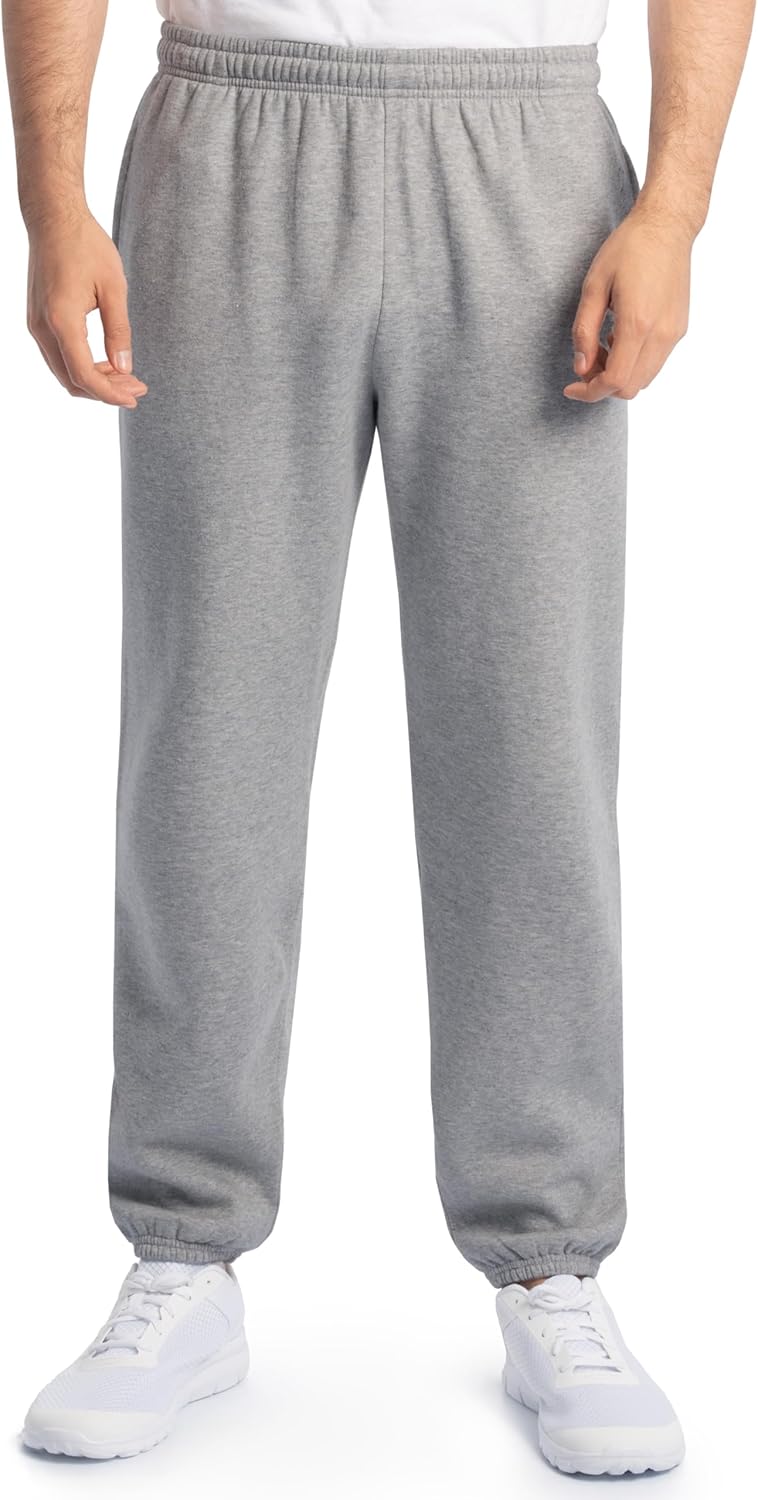 Fruit Of The Loom Mens Eversoft Fleece Elastic Bottom With Pockets