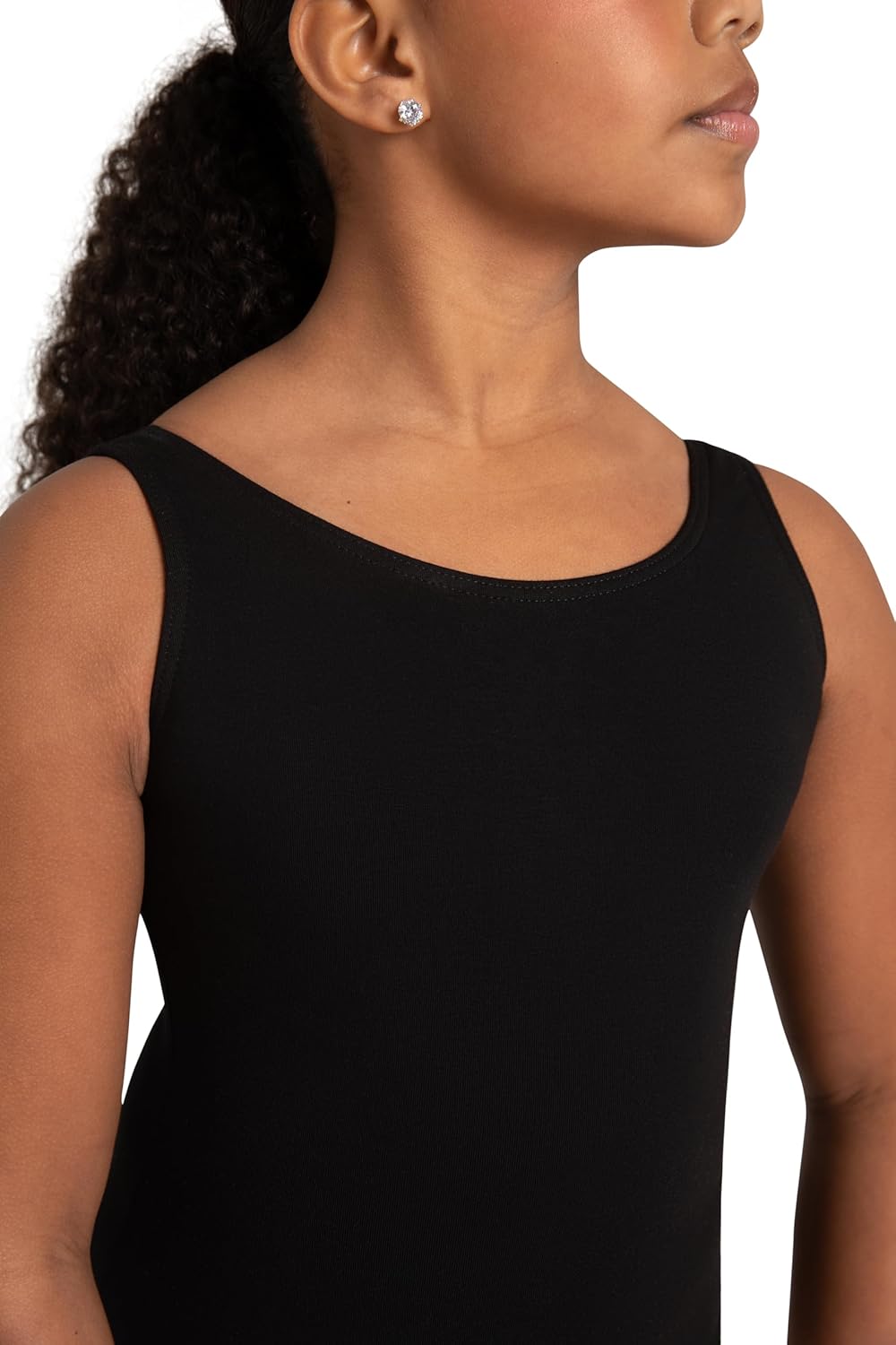 Capezio girls High-neck Tank Leotard