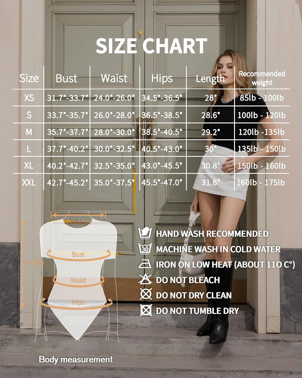 MANGOPOP Women's Round Neck Short Sleeve Bodysuit T Shirts Basic Body Suit Tops