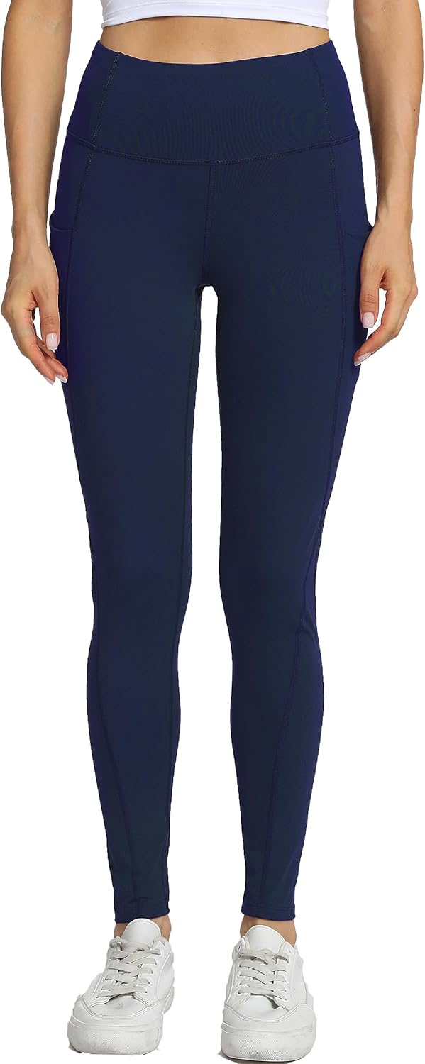 Kcutteyg Yoga Pants for Women with Pockets High Waisted Leggings Workout Sports Running Athletic Pants
