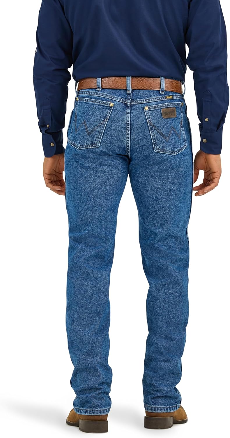 Wrangler Men's 47Mwz Premium Performance Cowboy Cut Regular Fit Prewashed Jeans - 47Mwzpw