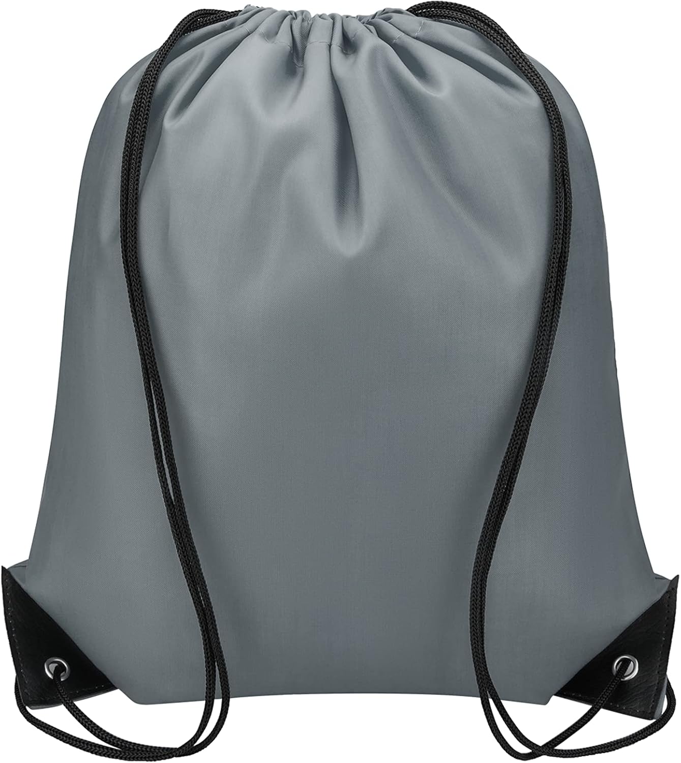 Vorspack Drawstring Backpacks Bulk 20 Pieces String Bags Customized Bags for Party Gym Sport Trip - Grey