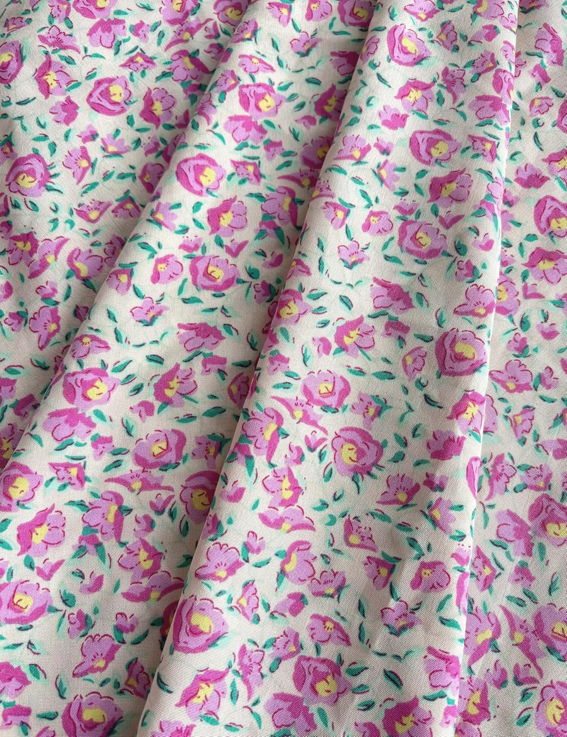 Summer Floral Midi Bodycon Maternity Dresses, Short Puff Sleeve Square Neck Ruffle Hem Mermaid Baby Shower Dress
