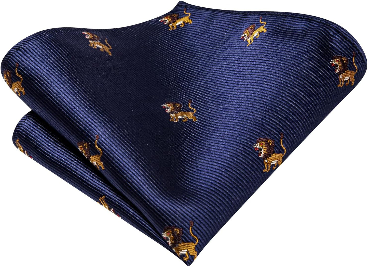 Hi-Tie Men's Tie Sets Silk Paisley Striped Necktie Pocket Square Cuff-links Sets Wedding Business Holiday