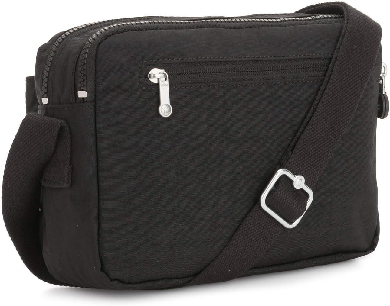 Kipling Women’s Abanu Medium Crossbody Bag, Lightweight, Adjustable Nylon Waist Pack with Multi-Compartment Zip Pockets