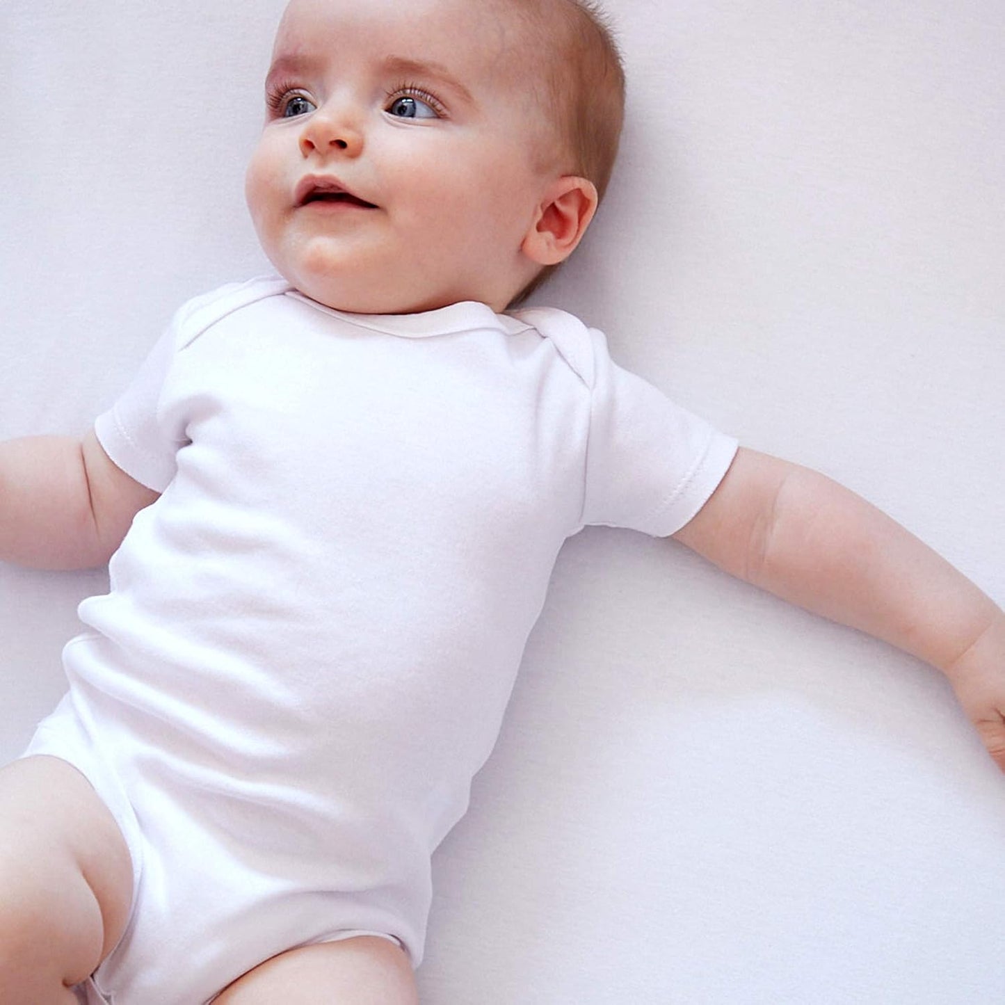 HonestBaby baby-boys 5-pack Long Sleeve Bodysuits One-piece 100% Organic Cotton for Infant Baby Boys