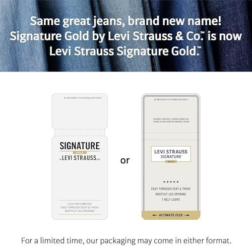 Levi Strauss Signature Gold Women's Curvy Totally Shaping Straight Jeans Mid-Rise Stretch Denim (Available in Plus Size)