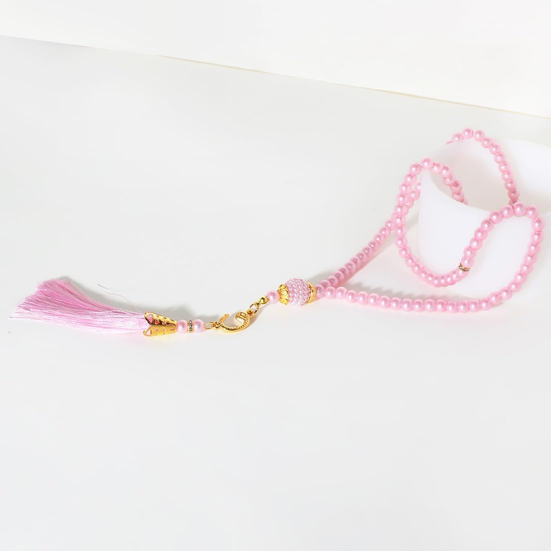 Islam Prayer Beads Tassels Bracelets for Women Meditation Protection Muslim Religion Colored Arab Strand Bangle for Men Boho Chakra Statement Stylish Long Chain Handmade Birthday Gifts