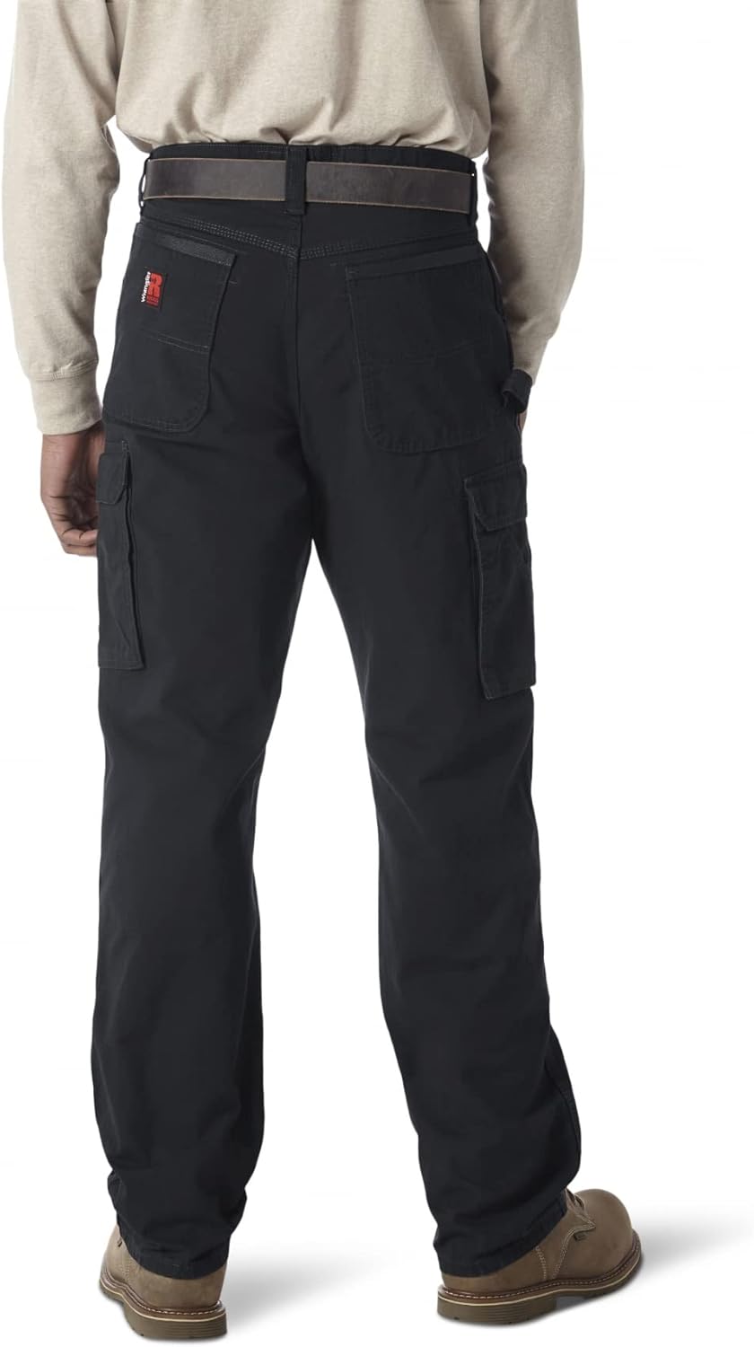 Wrangler Riggs Workwear Ripstop Ranger Relaxed FIT Pants (Black)