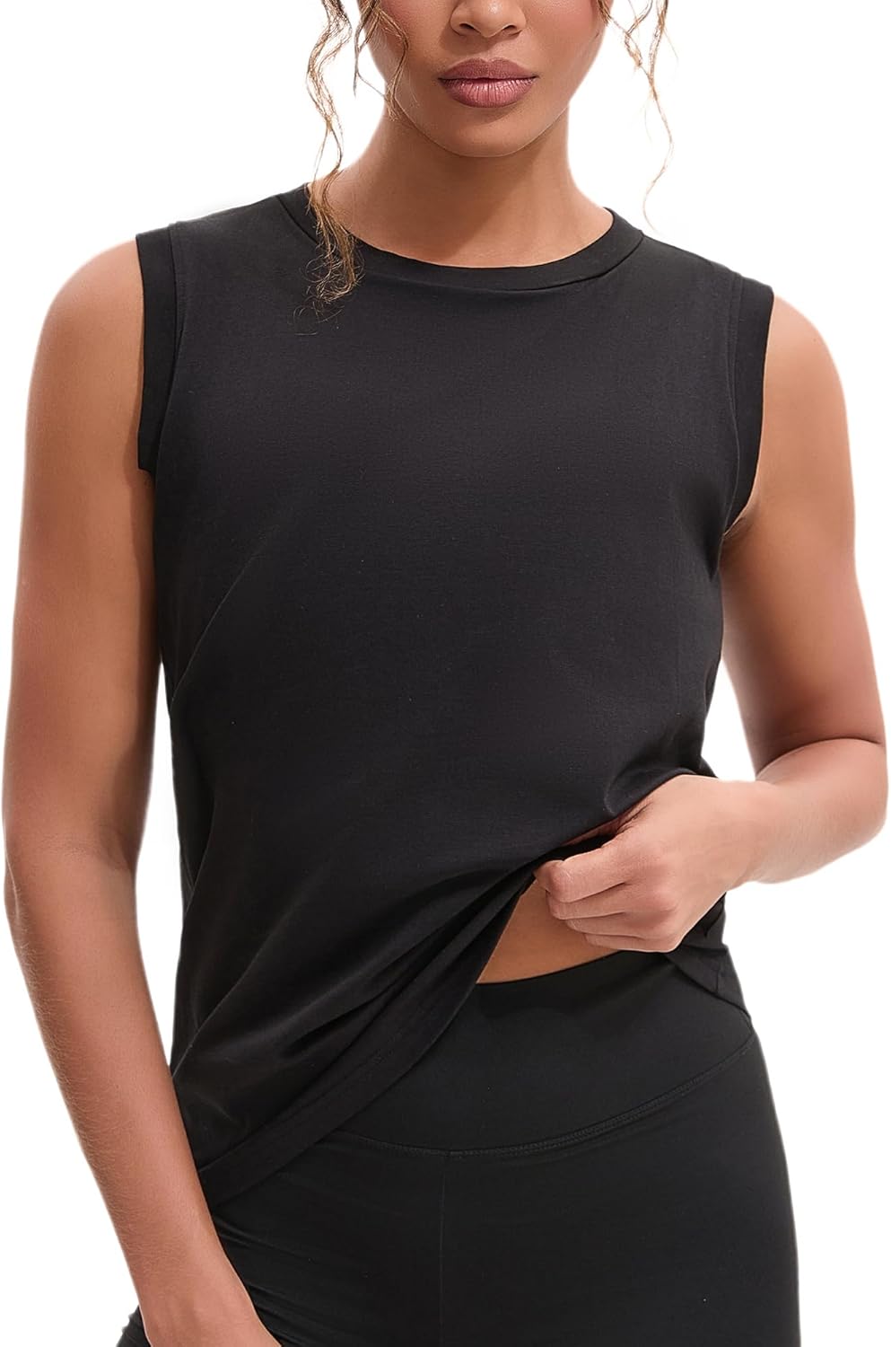 JARAZIN Women Tomboy Transgender FTM Built-in Elastic Band Long Chest Binder Tank Top