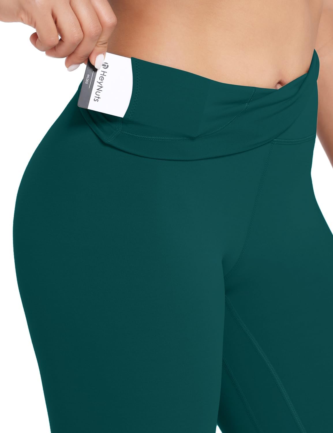 HeyNuts Workout Pro Leggings, High Waisted Compression Gym Tummy Control Athletic Yoga Pants