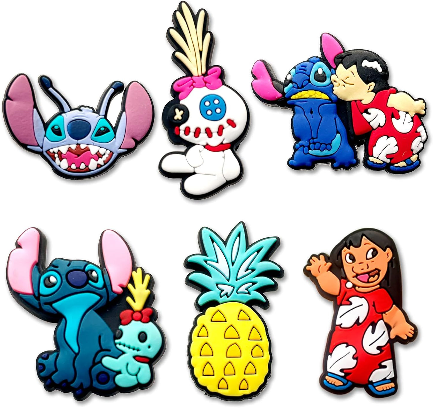 Cartoon Shoe Charms for Clog Sandals Bracelets Decoration, Cute Charms for Party Favor