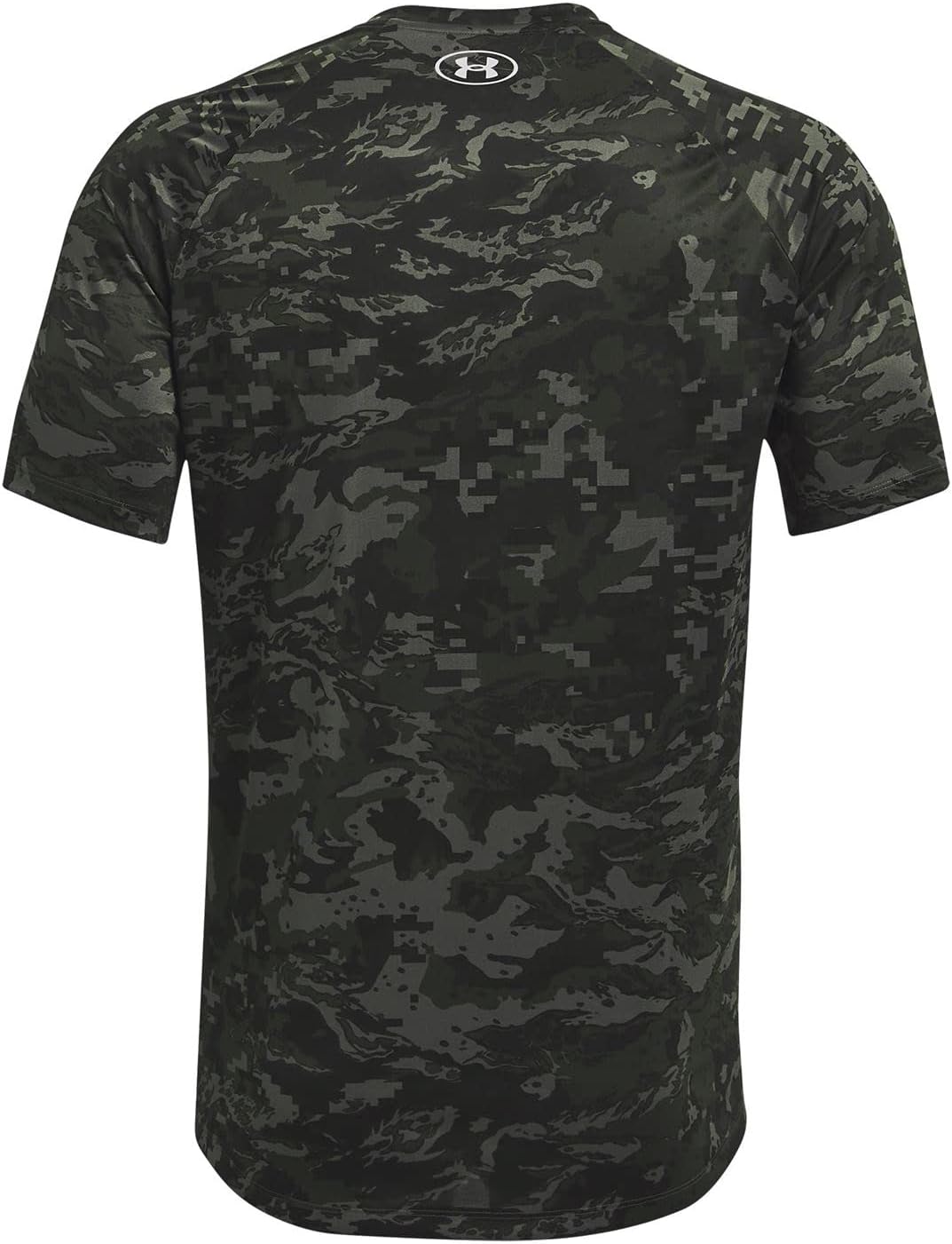 Under Armour Men's UA Tech ABC Camo Loose Fit Short Sleeve Shirt Small
