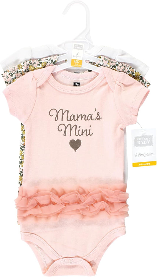 Hudson Baby Unisex Baby Cotton Bodysuits