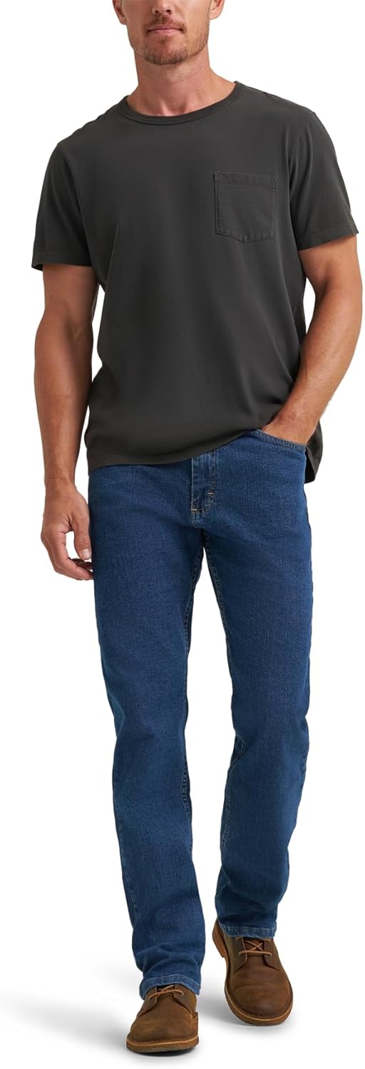 Wrangler Authentics Men's Regular Fit Comfort Flex Waist Jean