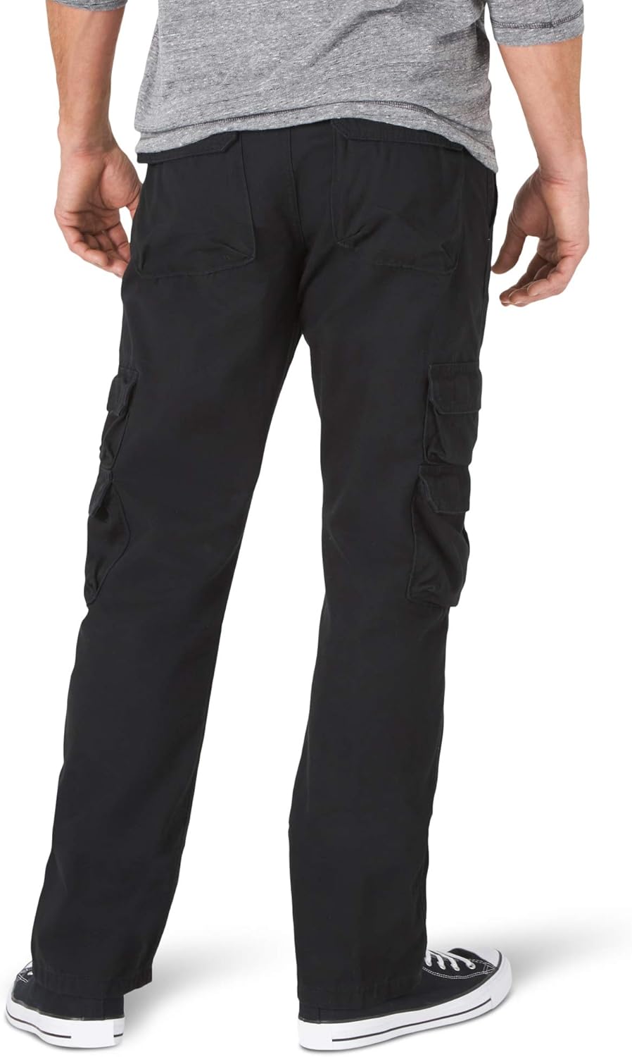 Wrangler Authentics Men's Premium Relaxed Fit Straight Leg Cargo Pant