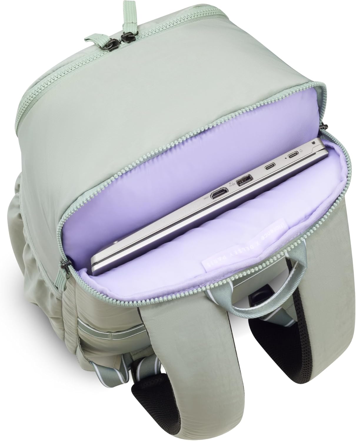 florence by mills Fresh Start Laptop Travel Backpack, Sage Green