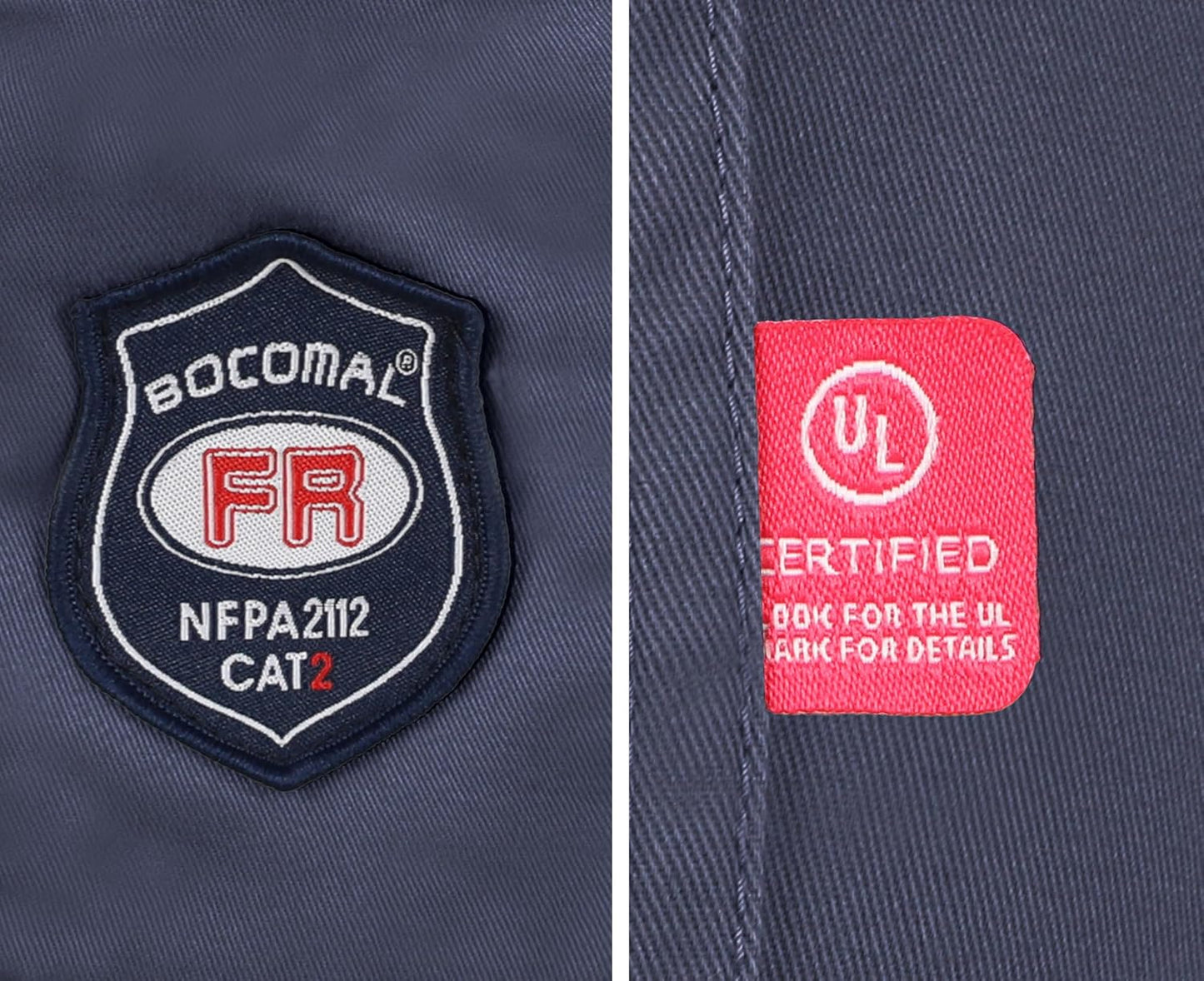 BOCOMAL FR Pants for Men Cargo Flame Resistant Pants(2112&CAT2) 100% C 7.5oz Utility Fire Resistant Pants
