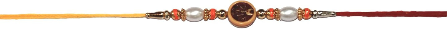 IS4A Set of Assorted Rakhi Bracelets (5 Rakhis) Handmade Rakhi Set of 5 Rakhi Gifts for Brother, Sister, Bhaiya, Bhabhi for Indian Rakhi Raksha Bandhan Festival Rakhi Bracelet
