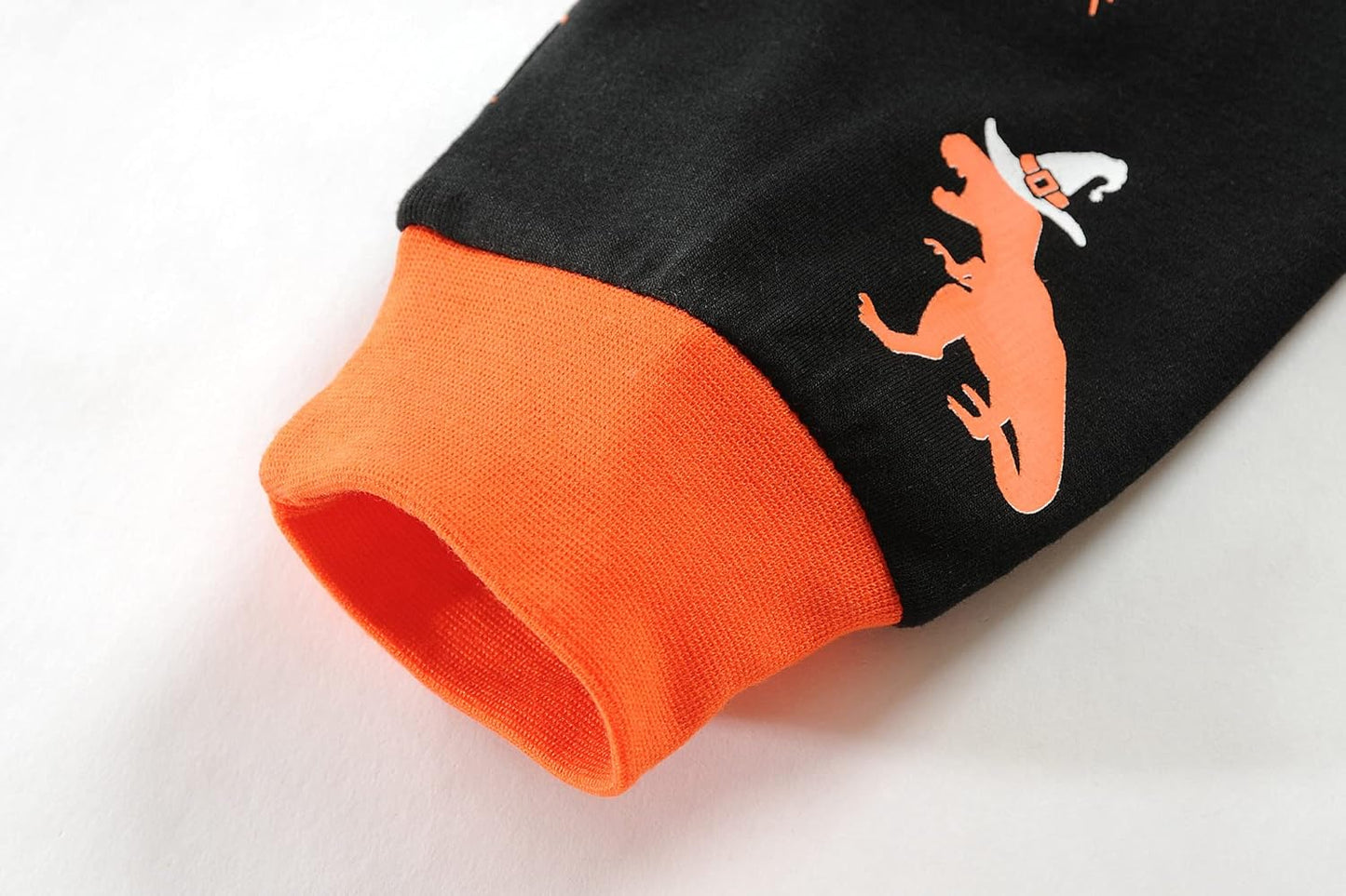 Little Hand Toddler Pajamas Boys Glow in The Dark Skeleton Candy Pjs Dinosaur Sleepwear Kids Halloween Clothes 2-10 Years