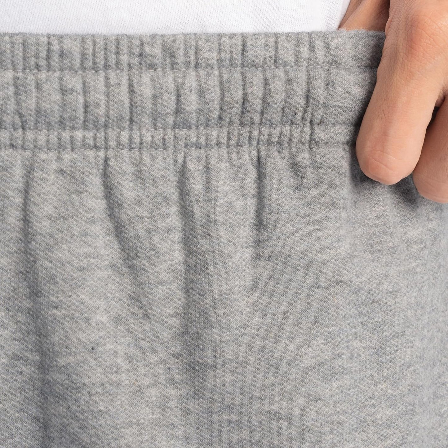 Fruit of the Loom Eversoft Fleece Elastic Bottom Sweatpants with Pockets, Relaxed Fit, Moisture Wicking, Breathable