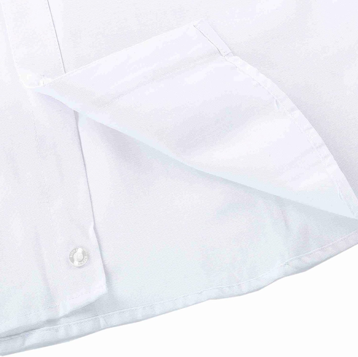 Bienzoe Boys Button Down Shirt: Kids Long Sleeve School Uniform Dress Tops Pack
