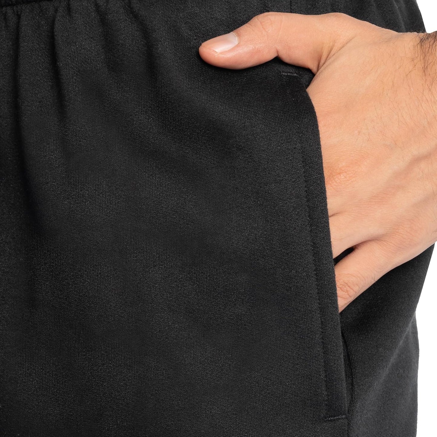 Fruit of the Loom Eversoft Fleece Elastic Bottom Sweatpants with Pockets, Relaxed Fit, Moisture Wicking, Breathable