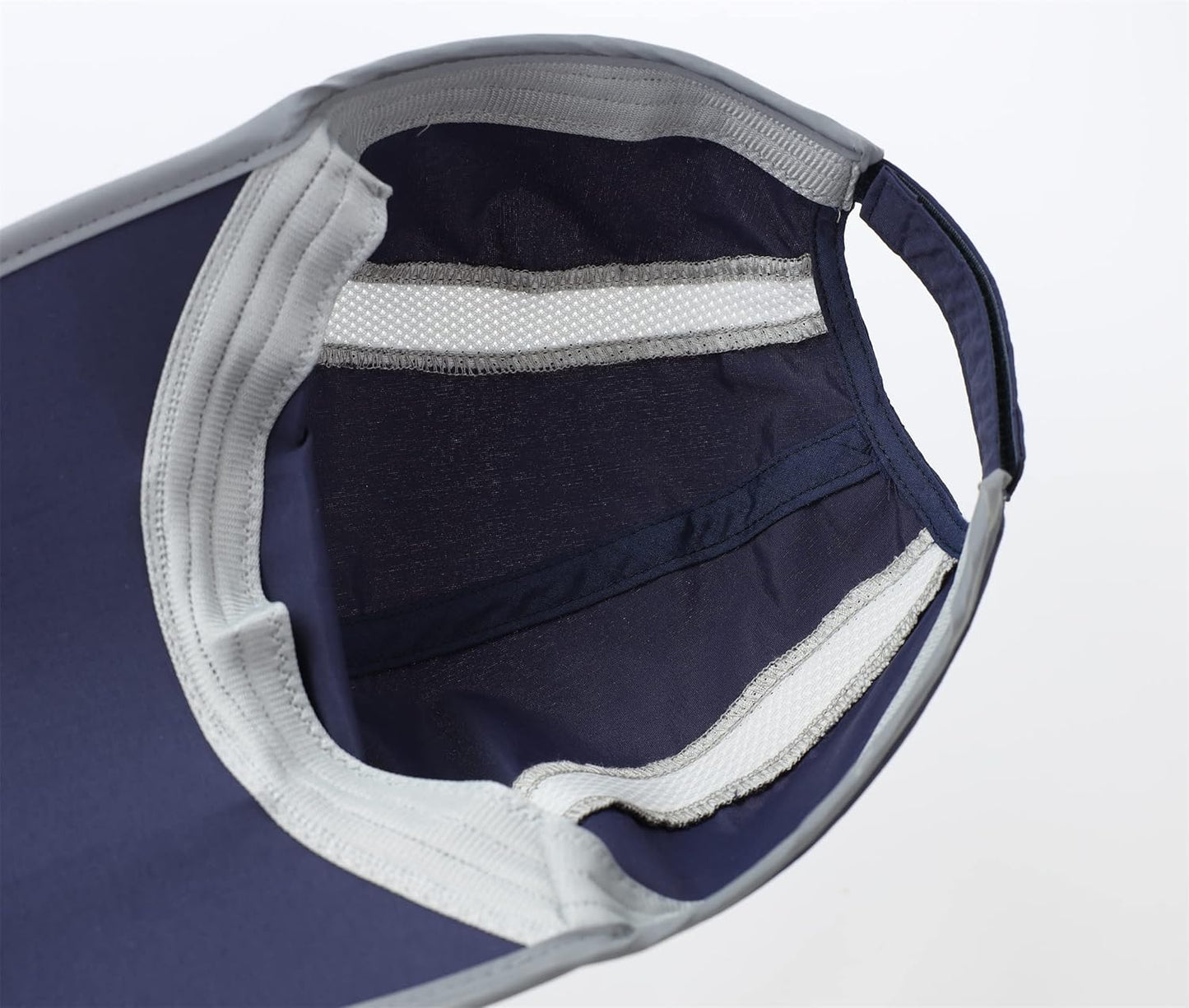 Connectyle Foldable Mesh Sports Cap with Reflective Stripe Breathable Sun Runner Cap