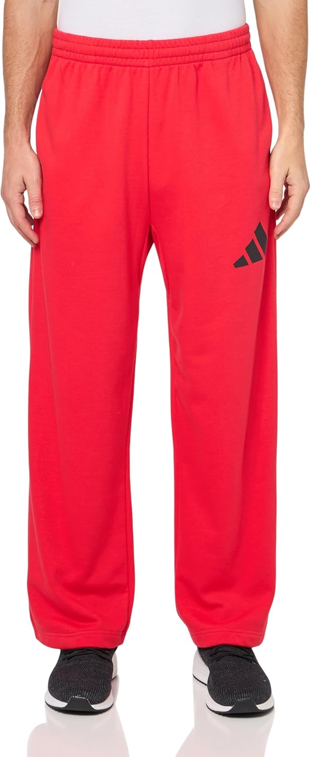 adidas Men's Essential 3-Bar Wide Leg Pants