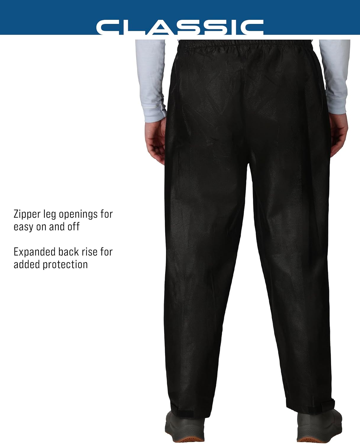 FROGG TOGGS Men's Classic Pro Action Waterproof Breathable Rain Pant