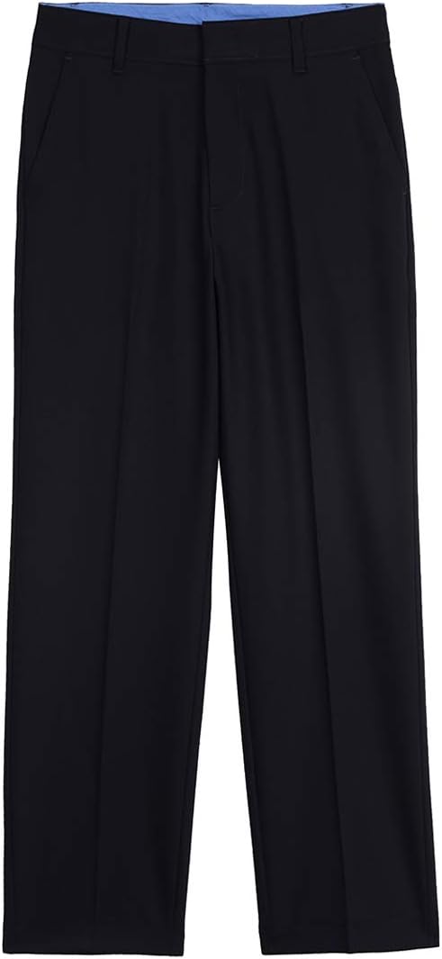 IZOD boys Bi-stretch Flat Front Dress Pant