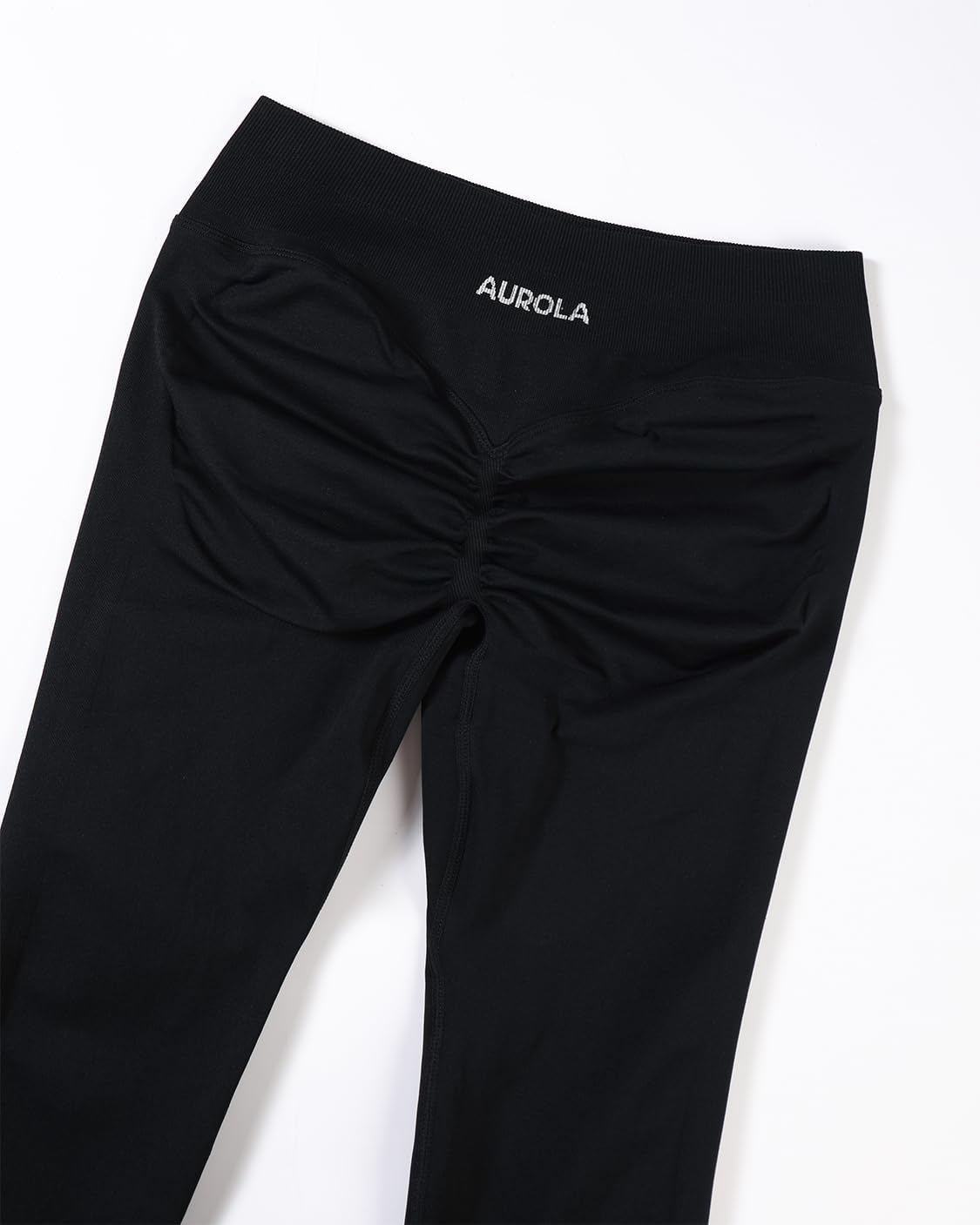 AUROLA Influence Workout Leggings for Women, Seamless Compression Tummy Control Leggings Mid Rise Yoga Pants