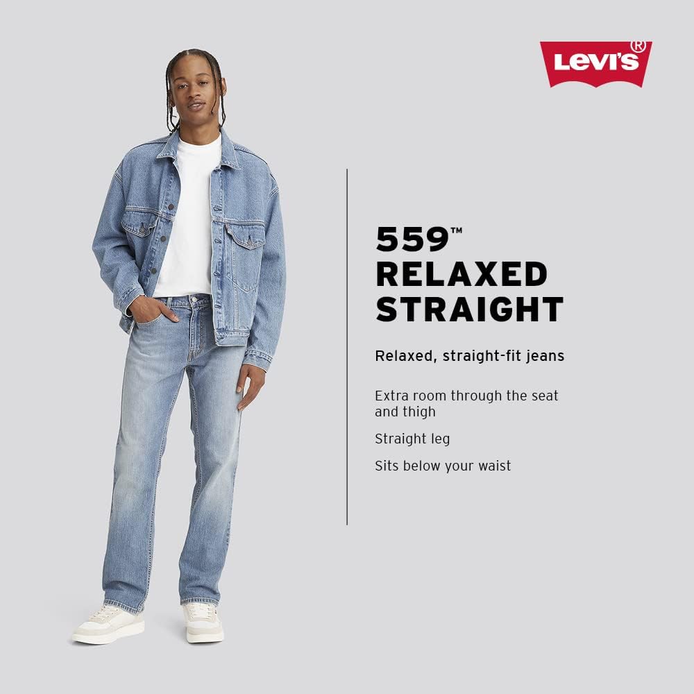 Levi's Men's 559 Relaxed Straight Jeans (Also Available in Big & Tall)