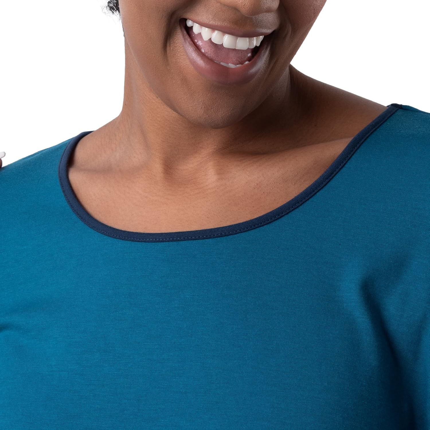 Fruit of the Loom Women's Long Sleeve Tee and Pant 2 Piece Sleep Set