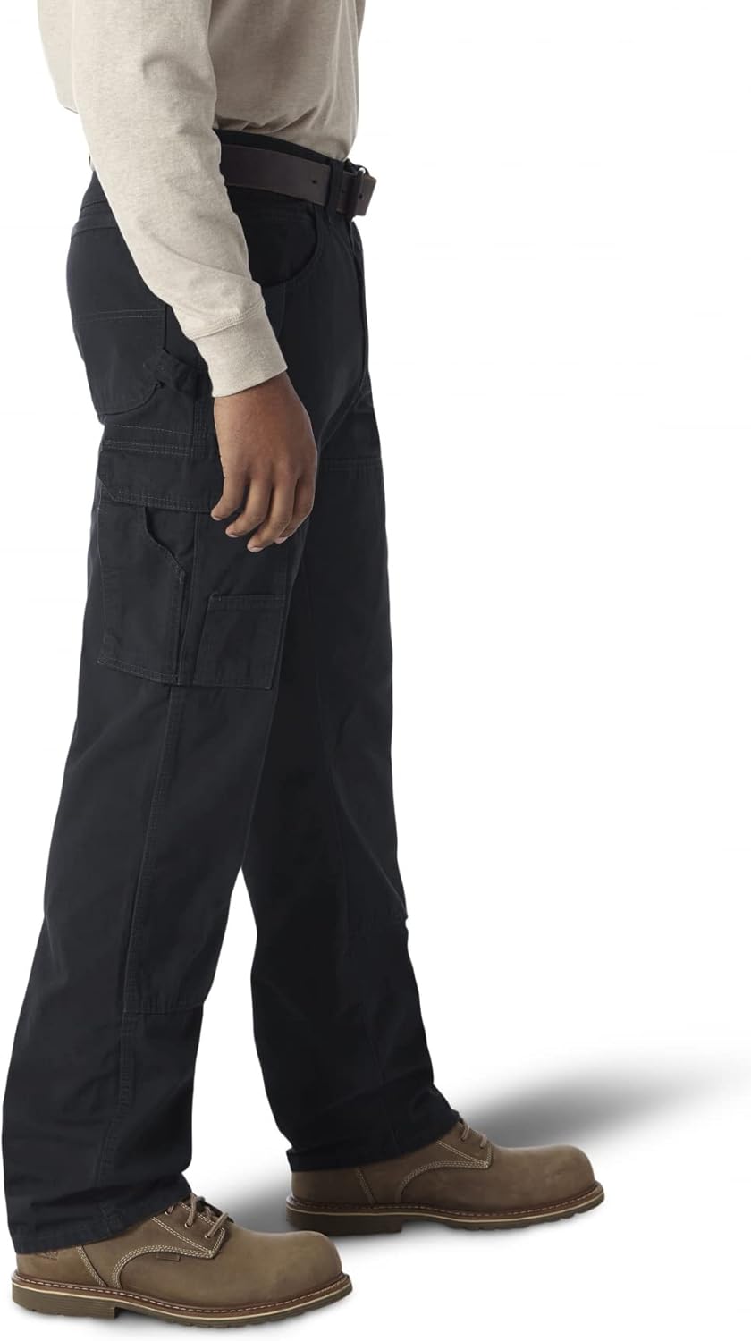 Wrangler Riggs Workwear Ripstop Ranger Relaxed FIT Pants (Black)