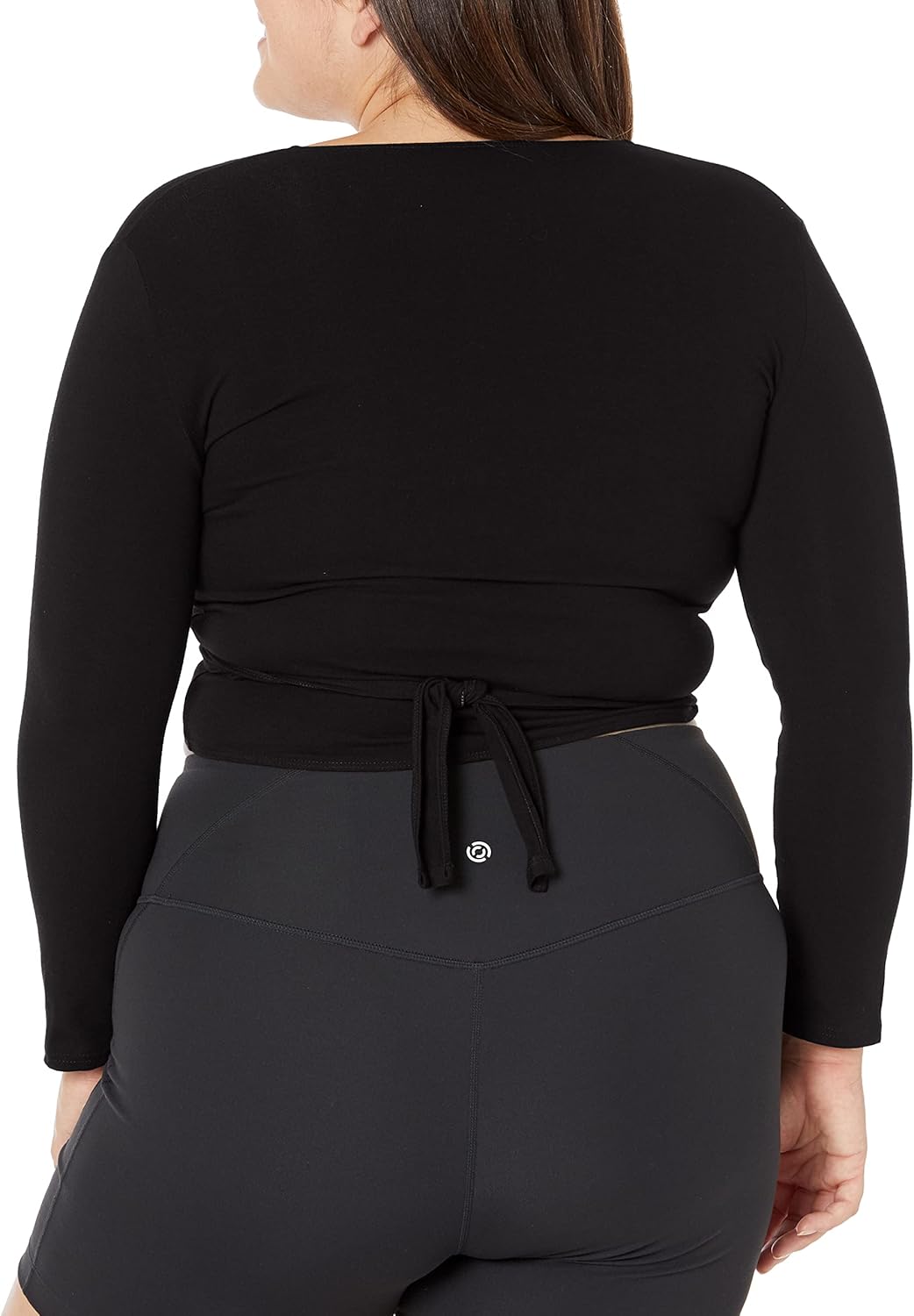 Capezio Women's Self Tie Wrap Top