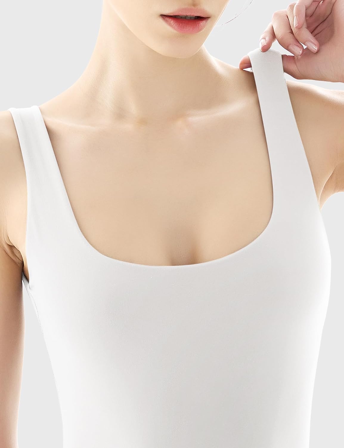 PUMIEY Bodysuit for Women Sleeveless Backless Tank Top Sharp Collection