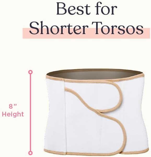 Belly Bandit BFF Postpartum Belly Wrap - Adjustable Abdominal Wrap for Post Pregnancy Recovery - Corset-Inspired Design for Waist, Core, & Back Support for C-Section or Natural Birth